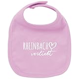 Huuraa Baby Lätzchen Rheinbach verliebt Unisex Latz Größe Babypink mit...