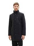 TOM TAILOR Herren 1037362 2-in-1 Wollmantel mit integrierter Innenjacke,...