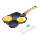 Wapasezyar Spiegeleipfanne, Pancake Pfanne Induktion, Eierpfanne 4 Loch,...