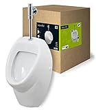 'aquaSu® Urinal Absaug-Urinal Set uVa | Inklusive Druckspüler und...