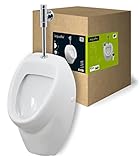 'aquaSu® Urinal Absaug-Urinal Set uVa | Inklusive Druckspüler und...