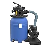 Wiltec Sandfilteranlage 250 W mit 14l Filtertank und selbstansaugender...