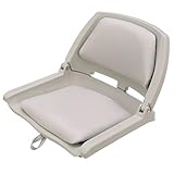 Attwood 98391GY Padded Flip Boat Seat, Gray