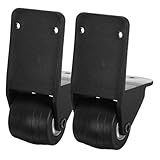 NOLITOY Ersatzrollen Kofferrollen mit Metallkugellager Leichtgewichtige...