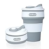 AniSqui coffee to go becher faltbar, (350ml 12oz, 100%...