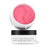 COSRX Pink Peptide Collagen Hydrogel Augenpads mit Koffein gegen...