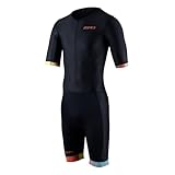 ZONE3 Herren Activate+ Kurzarm Trisuit aus 100% recycelten Performance...