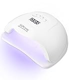 NEFLSI 168W Nageltrockner UV LED Lampe für Nägel Gelnägel Professionelle...