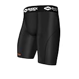 ShockDoctor Herren Tiefschutz Kompressions Short mit Cup Tasche ohne Cup,...
