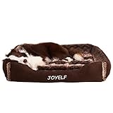 JOYELF Large Hundebett mit waschbarem Bezug Ultraweiches Hundesofa und...