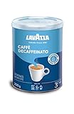 Lavazza, Caffè Decaffeinato, Gemahlener Kaffee, für Mokka-Kannen,...