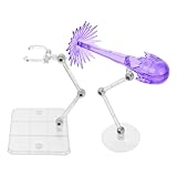 WHAMVOX 2 Stück Teiliges Action Figure Ständer Transparent Einfacher...