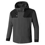 Generisch Regenjacke Herren Wasserdicht Dünn Wandern Leicht 4xl Faltbar...