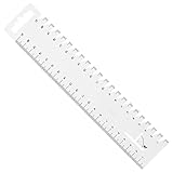 1Pcs Lineal Nähen,Nählineal,Handmaß...