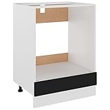 vidaXL Herdumbauschrank Küchenschrank Ofenschrank Backofenschrank...