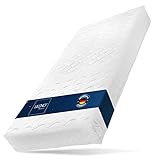 LILENO HOME Matratzenbezug 90x200 cm Reißverschluss - waschbarer...