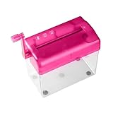 A6 Manueller Schredder, Verwendet Für Dokumente, Home Office, Desktop...