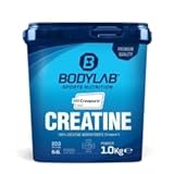 Bodylab24 Creatine Creapure® Pulver 1000g, reines Kreatinmonohydrat als...
