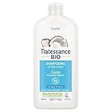 Natessance - Extra weiches Shampoo – Bio-Kokos & pflanzliches Keratin, 2...