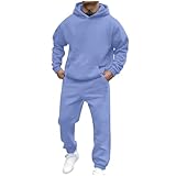 Generisch Hoodies Trainingsanzug Sweatsuits für Herren 2 Kapuzenpullover...