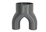 DRUCKKRAFT 2-Wege Abzweig Rohr DN100 - DN50 | Abzweigstück | Y-Verteiler |...