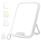 VTHW Tageslichtlampe, 10000 Lux Lichttherapielampe mit Memory Funktion, 4...