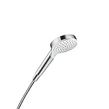 hansgrohe Crometta - Duschkopf, Handbrause mit 1 Strahlart, runde...