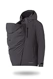 fun2bemum MEN 3 in 1 Papa Babytragejacke Tragejacke Vorne/Hinten Graphite...