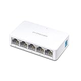 TP-Link Mercusys MS105 5-Port Netzwerk Switch, 100 Mbit/s,...