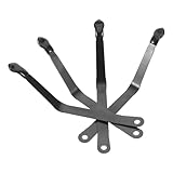 NIYANGLE 4 Stück Manganstahl Notenhalterclips Windfeste Starke...