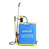 JOXLOVER Gartenspritze, Unkrautspritze, 20L-Zerstäuber, manueller...