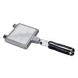 Ciieeo Aluminium Waffelbackform mit Antihaftbeschichtung Hitzeisoliertem...