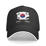 Verstellbare Freizeit Basecap Vintage Südkorea Südkoreanische Flagge...