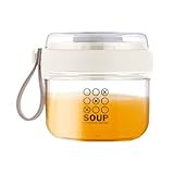 Frühstückstassen mit Deckeln – 650 ml wiederverwendbarer Joghurttopf |...