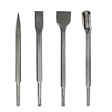 4PCS Schaftspitze Flach Flach Flacher Elektrischer Hammermeißel Bit Für...