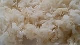 Schurwollflocken, Füllwatte aus 100 % Schafschurwolle, natur, 1 kg, fein,...