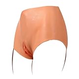 Hmxseu Flüssiges Silikon Vagina Höschen Versteckte Strap-On Pussy...