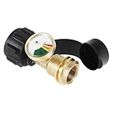 Überström Sicherheitsabschluss Adapter für Gasflaschen, Propangasadapter...