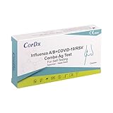 CorDx 4 in 1 Laien-Antigen Kombi-Test RSV Viren + Corona COVID-19 +...
