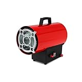 EBERTH Gasheizgebläse 15 kW Direkt, Heizkanone Gas, Luftdurchsatz 320...