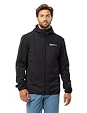 Jack Wolfskin Herren Feldberg Hoody M Softshelljacke, Schwarz, M EU