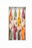 MADAM ERLE - 4er-Set dip dye Kerzen | CURLY JANA | handgemachte...