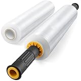 Stretchfolie mit Griffen, 38,1 cm x 300 m, Schrumpffolie, Umzug,...