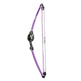 Bear Archery Spark Youth Bogen-Set, beidhändig, Flo Purple