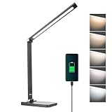 mafiti Schreibtischlampe LED Dimmbar Tischlampe 5 Farb und 3...