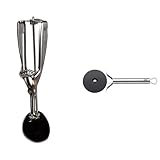 WMF Gourmet Eisportionierer Edelstahl 21 x 5,5 cm, Eiskugelportionierer &...