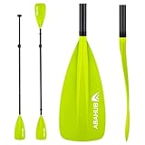 Abahub 4 teilig Carbon SUP Paddel/Kajak Ruder, verstellbare Stand up...