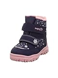 Superfit Mädchen Husky1 Warm Gefütterte Gore-tex Schneestiefel, Blau Rosa...