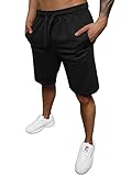 OZONEE Herren Sporthose Kurz Shorts Sweatpants Trainingshose Kurze Hose...