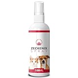 Saint Nutrition® Zeckenix – Zeckenspray Hund – Zeckenschutz Hund –...